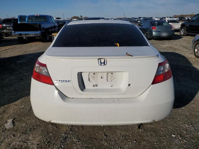 2HGFG12699H541555 - 2009 HONDA CIVIC LX WHITE photo 6