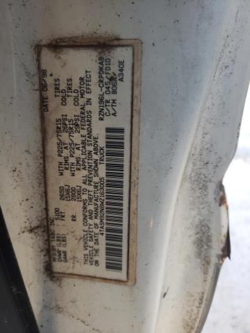 4TASM92N8WZ163005 - 1998 TOYOTA TACOMA XTRACAB PRERUNNER თეთრი ფოტო 13