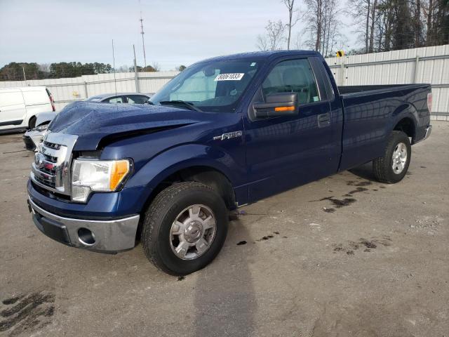 1FTMF1CM6BKD30432 - 2011 FORD F150 BLUE photo 1