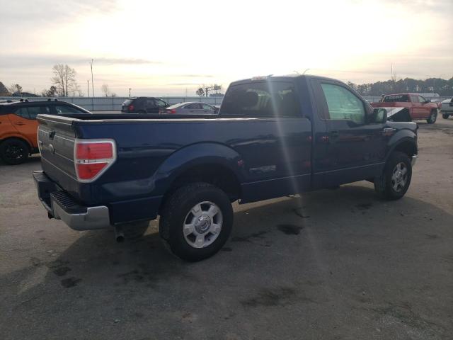 1FTMF1CM6BKD30432 - 2011 FORD F150 BLUE photo 3