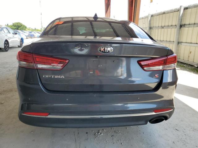 5XXGT4L32JG243134 - 2018 KIA OPTIMA LX GRAY photo 6