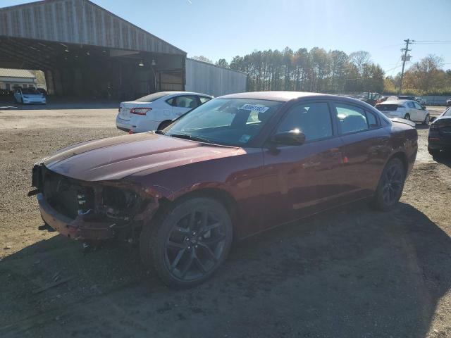 2C3CDXBG9MH658507 - 2021 DODGE CHARGER SXT BURGUNDY photo 1