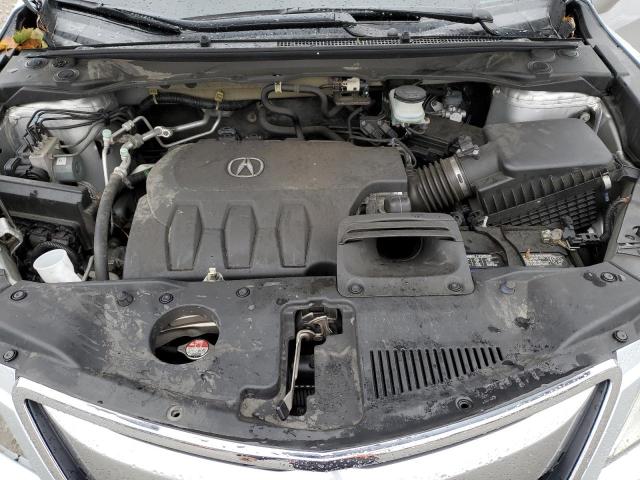 5J8TB4H3XFL026322 - 2015 ACURA RDX SILVER photo 12