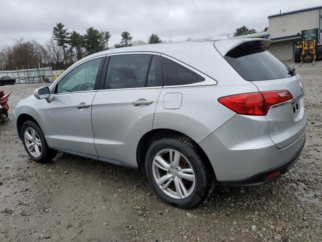 5J8TB4H3XFL026322 - 2015 ACURA RDX SILVER photo 2