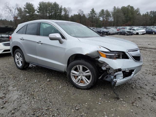 5J8TB4H3XFL026322 - 2015 ACURA RDX SILVER photo 4