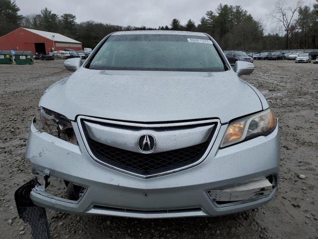 5J8TB4H3XFL026322 - 2015 ACURA RDX SILVER photo 5