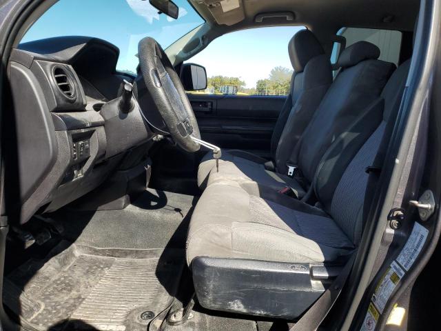 5TFUM5F17FX062000 - 2015 TOYOTA TUNDRA DOUBLE CAB SR/SR5 GRAY photo 7