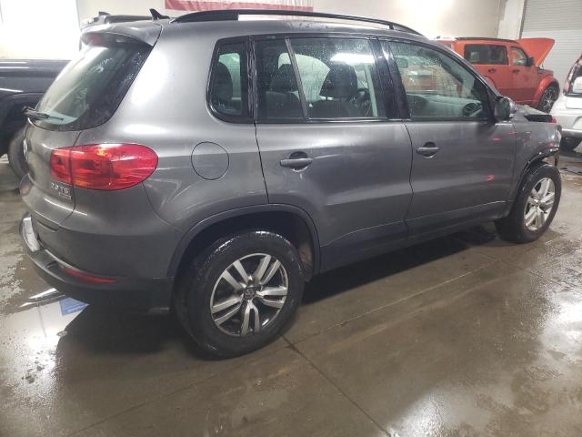 WVGBV7AX6FW517948 - 2015 VOLKSWAGEN TIGUAN S GRAY photo 3