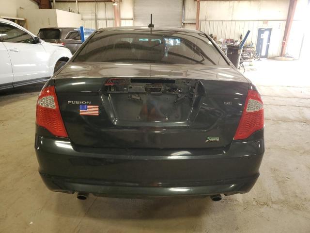 3FAHP0HGXAR192017 - 2010 FORD FUSION SE BLACK photo 6