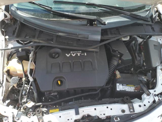 2T1BU4EE8AC405765 - 2010 TOYOTA COROLLA BASE Սպիտակ լուսանկար 11