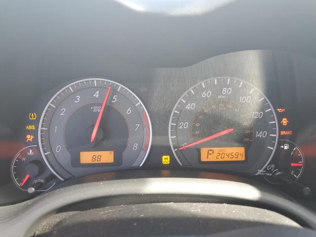 2T1BU4EE8AC405765 - 2010 TOYOTA COROLLA BASE Սպիտակ լուսանկար 9