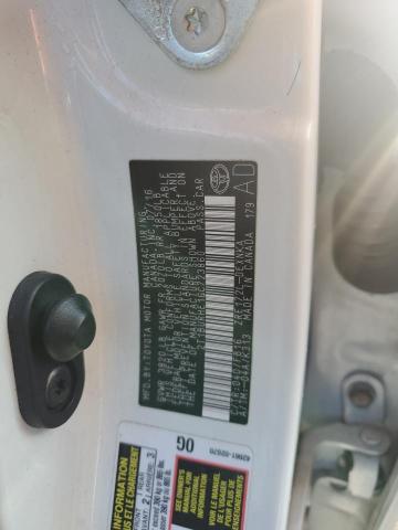 2T1BURHE1GC723860 - 2016 TOYOTA COROLLA L 白色 照片 12