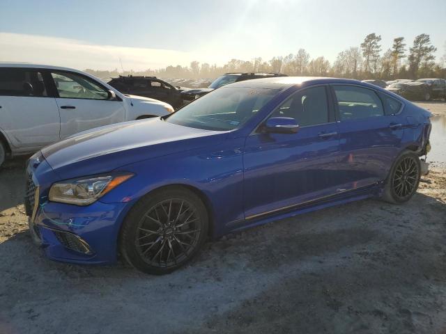 KMTFN4JE6LU337848 - 2020 GENESIS G80 BASE BLUE photo 1