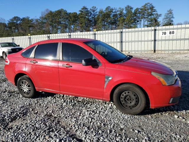 1FAHP35N08W181023 - 2008 FORD FOCUS SE RED photo 4