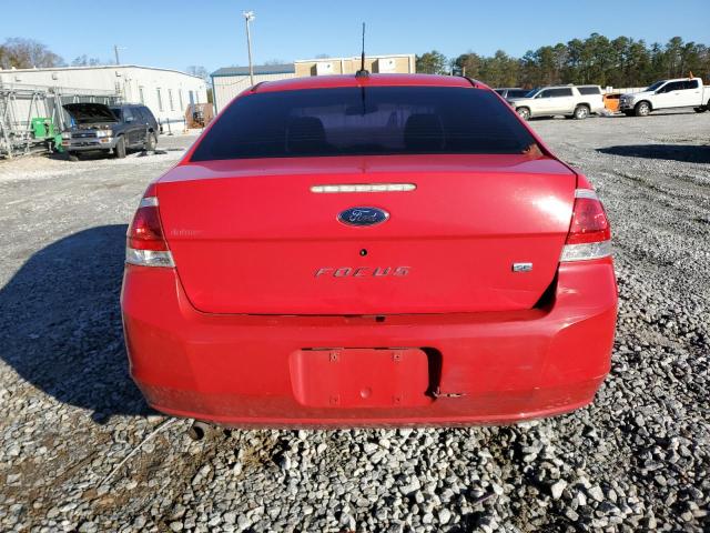 1FAHP35N08W181023 - 2008 FORD FOCUS SE RED photo 6