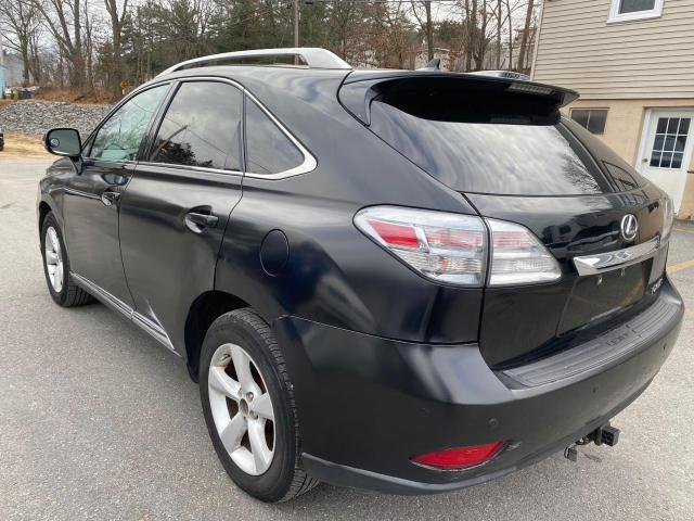 2T2BK1BA3CC149197 - 2012 LEXUS RX 350 BLACK photo 2