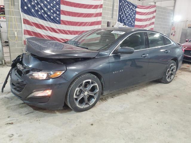 1G1ZG5ST2KF167654 - 2019 CHEVROLET MALIBU RS CHARCOAL photo 1