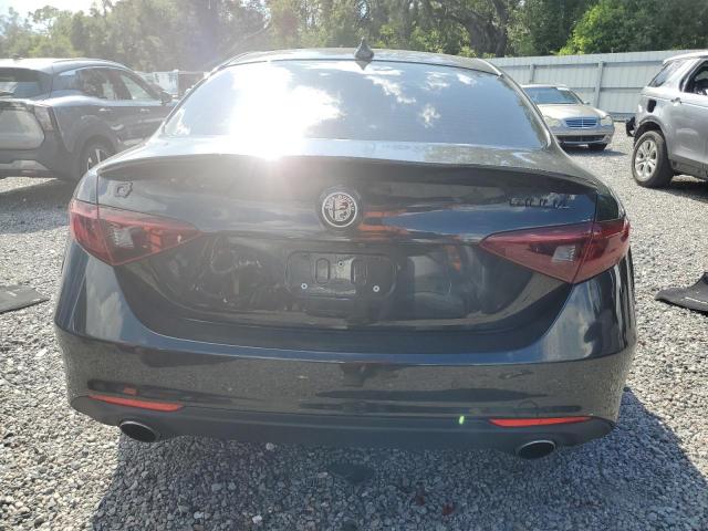 ZARFAEDN0H7528737 - 2017 ALFA ROMEO GIULIA Q4 Чорний фото 6