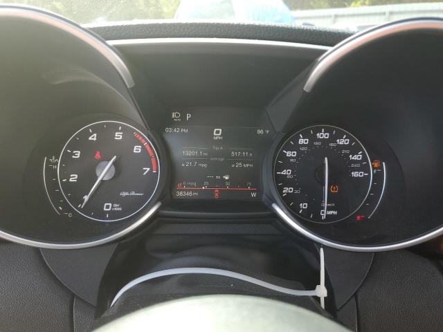 ZARFAEDN0H7528737 - 2017 ALFA ROMEO GIULIA Q4 Чорний фото 9