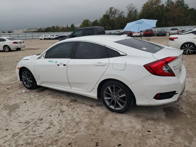 19XFC1F7XKE018849 - 2019 HONDA CIVIC EXL WHITE photo 2