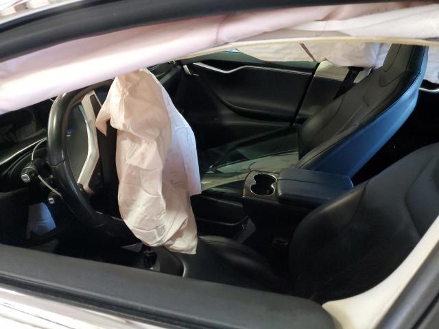 5YJSA1H16EFP52903 - 2014 TESLA MODEL S WHITE photo 7