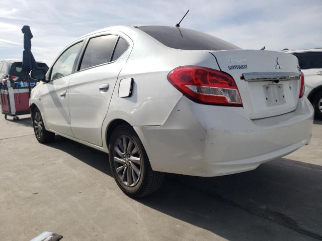 ML32F4FJ6JHF13972 - 2018 MITSUBISHI MIRAGE G4 SE WHITE photo 2