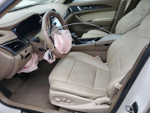 1G6AX5SX6E0173846 - 2014 CADILLAC CTS LUXURY COLLECTION WHITE photo 7