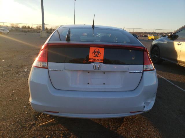 JHMZE2H75AS034476 - 2010 HONDA INSIGHT EX WHITE photo 6