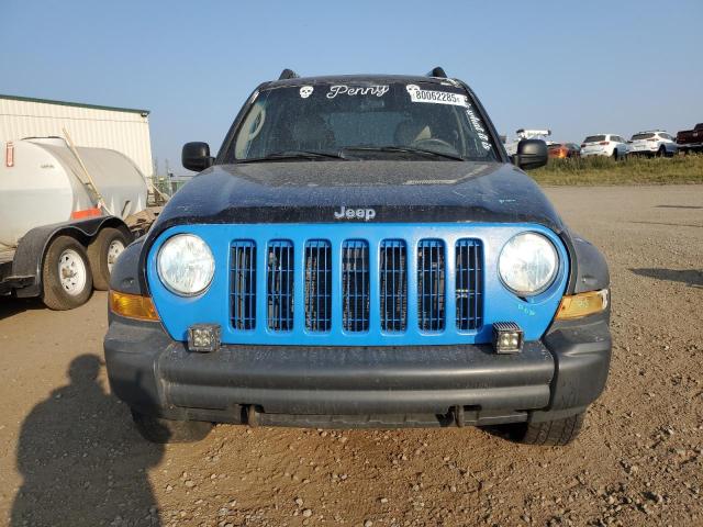 1J8GL38K05W690455 - 2005 JEEP LIBERTY RENEGADE Սև լուսանկար 5