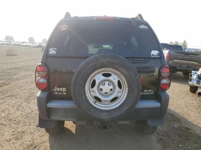 1J8GL38K05W690455 - 2005 JEEP LIBERTY RENEGADE Սև լուսանկար 6