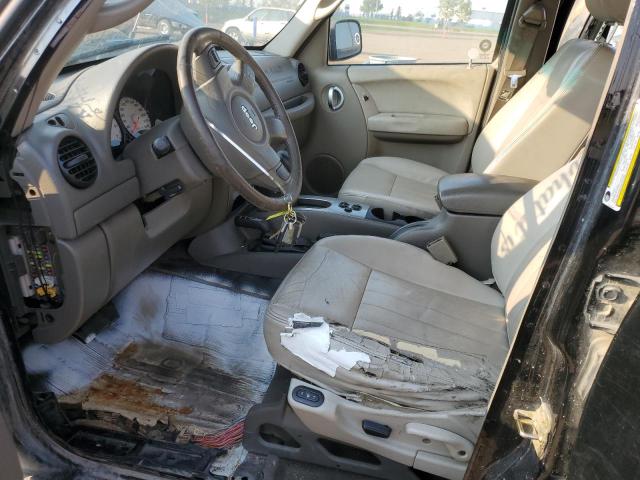 1J8GL38K05W690455 - 2005 JEEP LIBERTY RENEGADE Սև լուսանկար 7