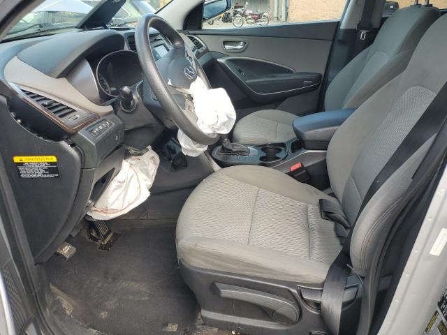 5XYZTDLB9HG474036 - 2017 HYUNDAI SANTA FE S SILVER photo 7