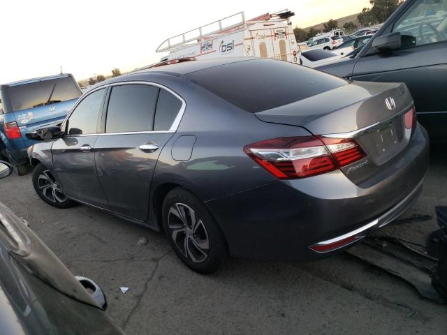 1HGCR2F33HA163264 - 2017 HONDA ACCORD LX GRAY photo 2