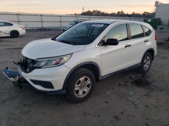 5J6RM4H30GL011228 - 2016 HONDA CR-V LX WHITE photo 1