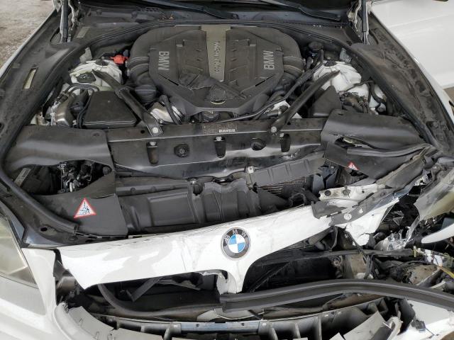 WBA6B2C59DDG66666 - 2013 BMW 650 I WHITE photo 11
