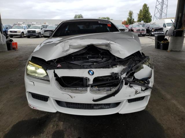 WBA6B2C59DDG66666 - 2013 BMW 650 I WHITE photo 5