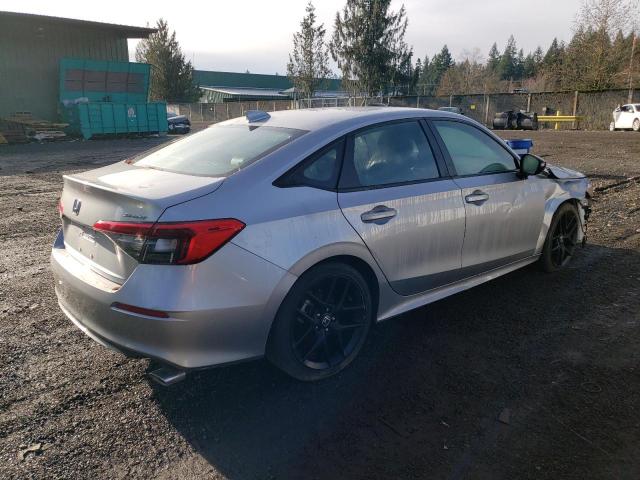 2HGFE2F53NH596154 - 2022 HONDA CIVIC SPORT 银色 照片 3