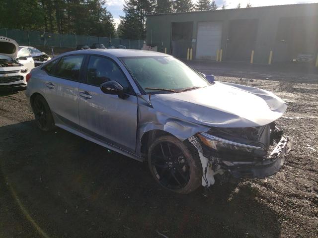 2HGFE2F53NH596154 - 2022 HONDA CIVIC SPORT 银色 照片 4