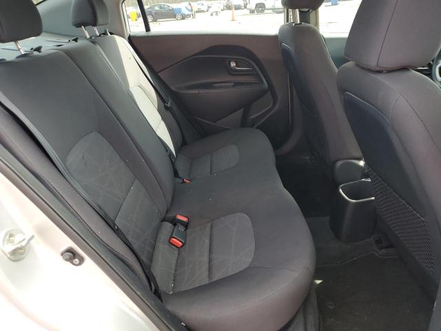 KNADM4A37D6283907 - 2013 KIA RIO LX SILVER photo 10