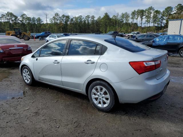 KNADM4A37D6283907 - 2013 KIA RIO LX SILVER photo 2
