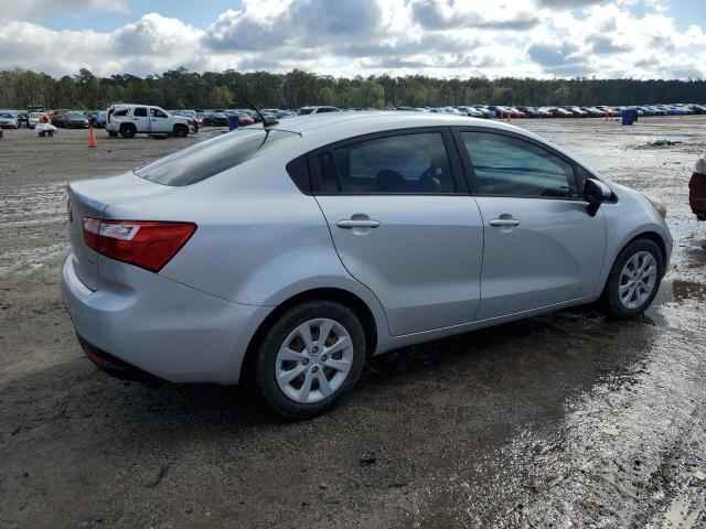 KNADM4A37D6283907 - 2013 KIA RIO LX SILVER photo 3