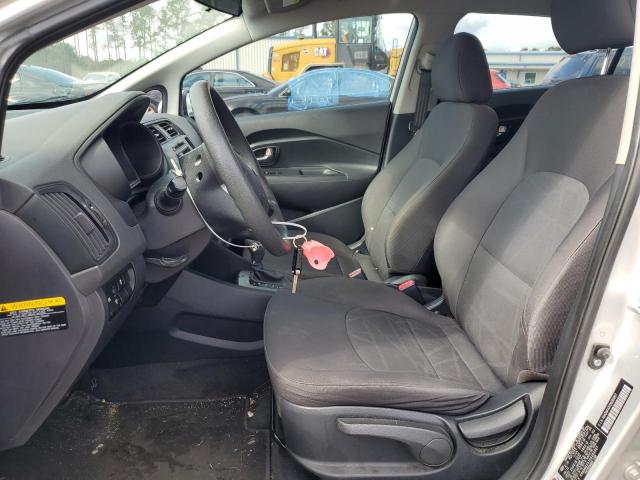 KNADM4A37D6283907 - 2013 KIA RIO LX SILVER photo 7