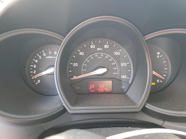 KNADM4A37D6283907 - 2013 KIA RIO LX SILVER photo 9