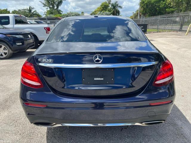 WDDZF4JB8JA371664 - 2018 MERCEDES-BENZ E 300 BLUE photo 6