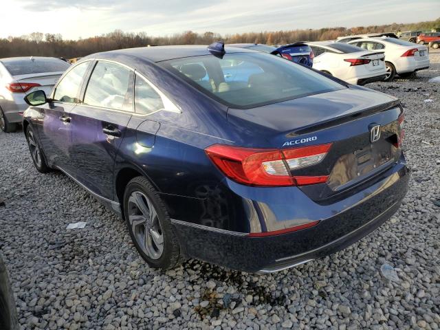 1HGCV1F45LA100187 - 2020 HONDA ACCORD EX BLUE photo 2