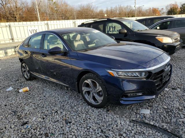 1HGCV1F45LA100187 - 2020 HONDA ACCORD EX BLUE photo 4