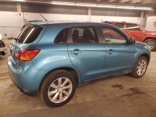 4A4AP3AU3DE017363 - 2013 MITSUBISHI OUTLANDER ES BLUE photo 3