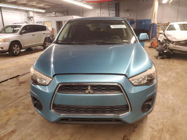 4A4AP3AU3DE017363 - 2013 MITSUBISHI OUTLANDER ES BLUE photo 5