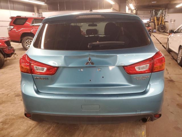 4A4AP3AU3DE017363 - 2013 MITSUBISHI OUTLANDER ES BLUE photo 6