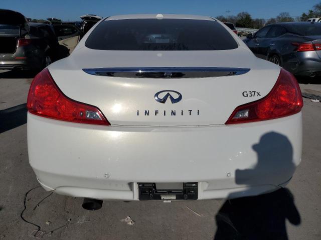 JN1CV6EL7AM151631 - 2010 INFINITI G37 WHITE photo 6